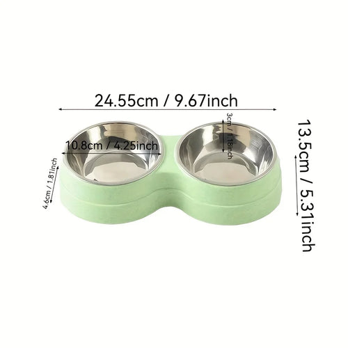 HappyPaws™ Food & Water Duo Bowl